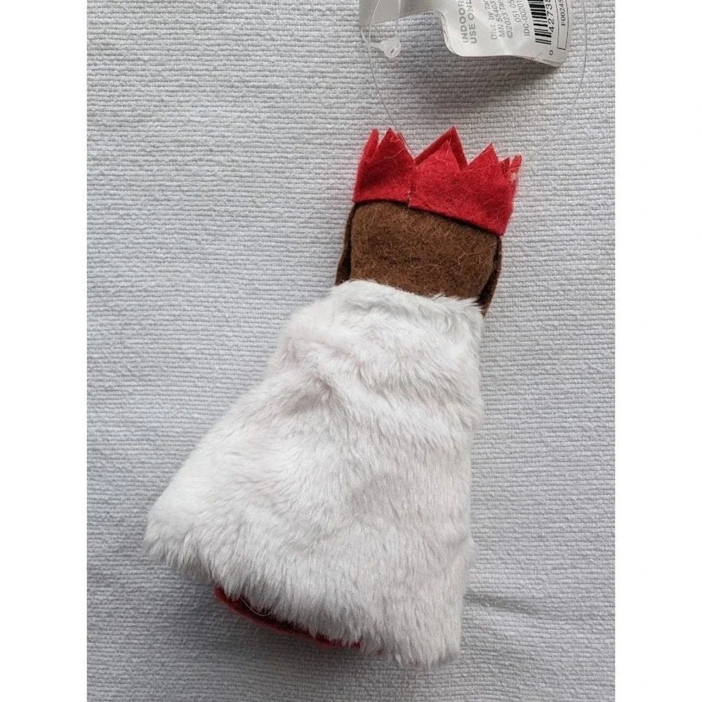 Target Wondershop Nativity Wisemen Fabric Plush Holiday Christmas Ornament NEW